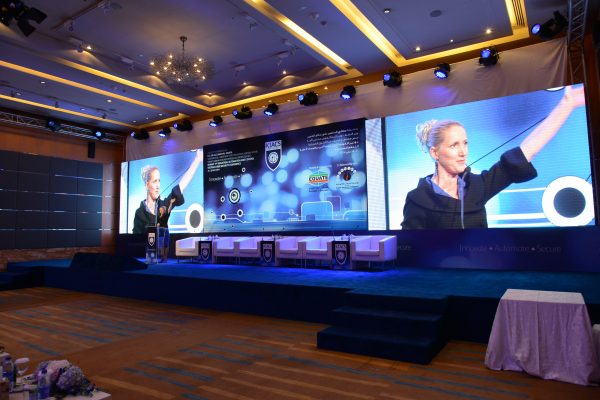 Equate Oil & Gas Conference, Kuwait MC Bexta stage presenter