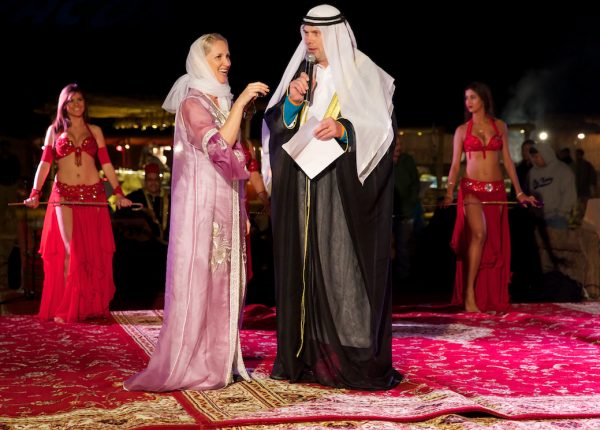 Standard Chartered Bank Themed Awards Bexta live event host